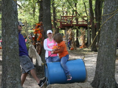 pumpkin picking
